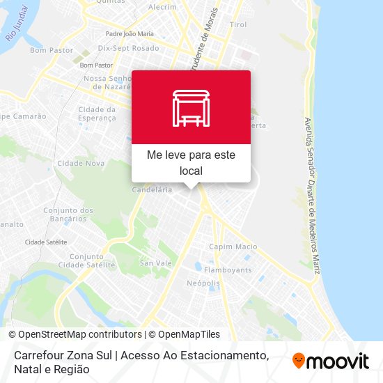 Alameda Marechal Sucupira | Supermercado Carrefour / Bairro Latino mapa