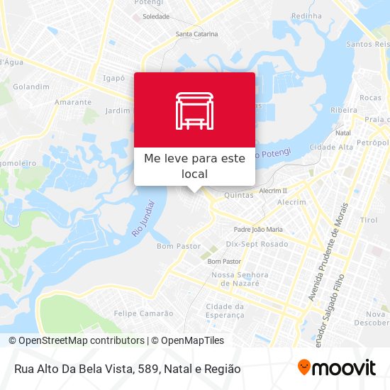 Rua Alto Da Bela Vista, 589 mapa