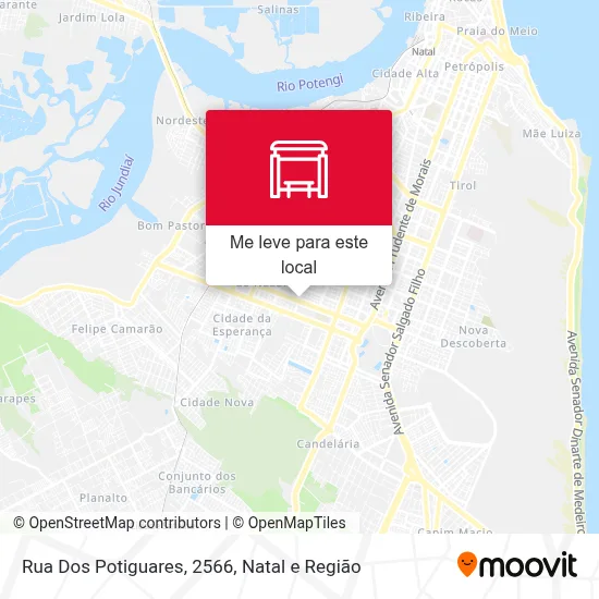Rua Dos Potiguares, 2566 mapa