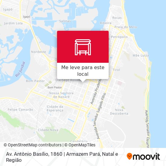 Av. Antônio Basílio, 1860 | Armazem Pará mapa