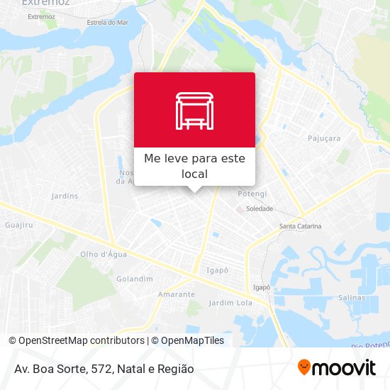Av. Boa Sorte, 572 mapa