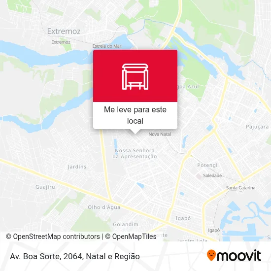 Av. Boa Sorte, 2064 mapa
