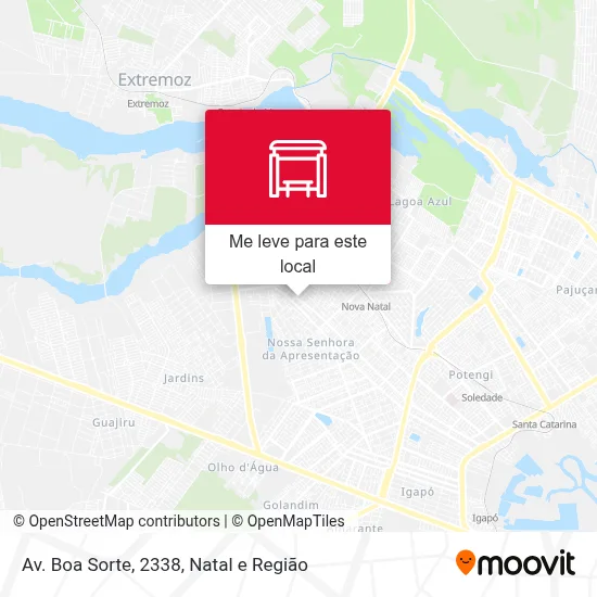 Av. Boa Sorte, 2338 mapa