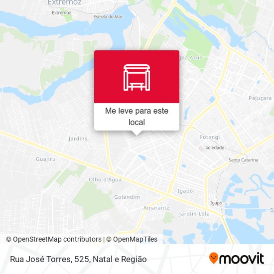 Rua José Torres, 525 mapa