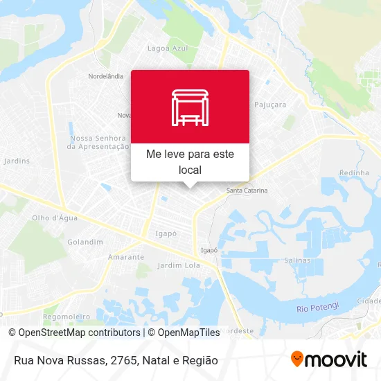 Rua Nova Russas, 2765 mapa