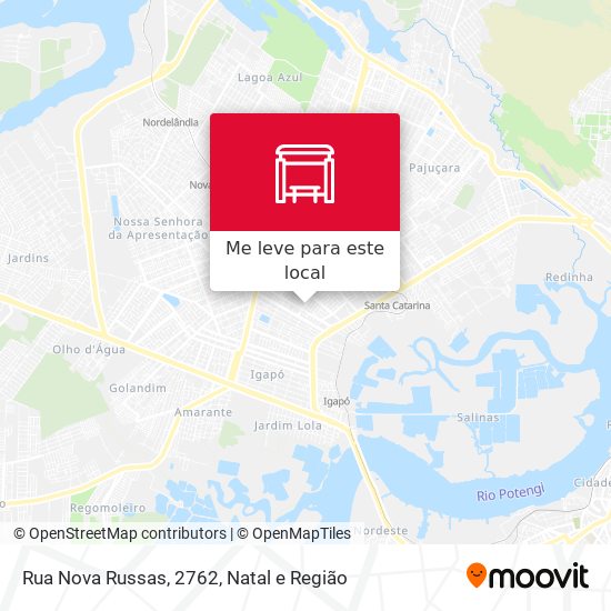 Rua Nova Russas, 2762 mapa