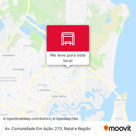 Av. Comunidade Em Ação, 270 mapa