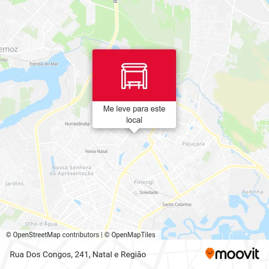 Rua  Dos Congos, 241 mapa
