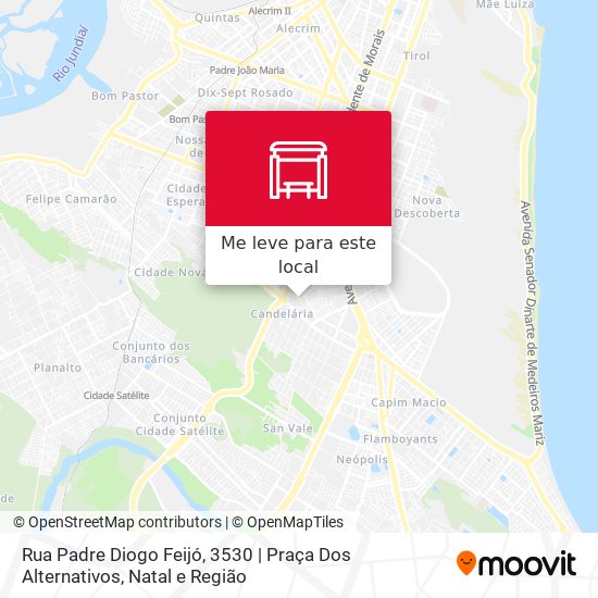 Rua Padre Diogo Feijó, 3530 | Praça Dos Alternativos mapa