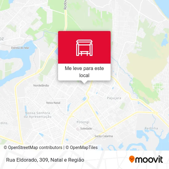 Rua Eldorado, 309 mapa