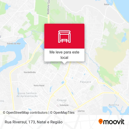 Rua Riversul, 173 mapa
