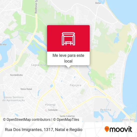 Rua  Dos Imigrantes, 1317 mapa