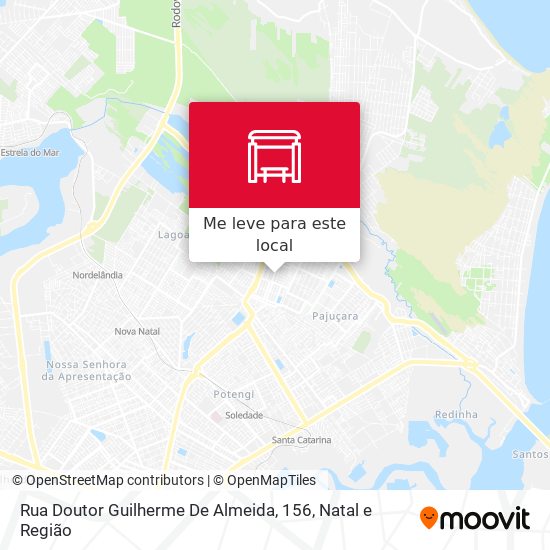 Rua Doutor Guilherme De Almeida, 156 mapa
