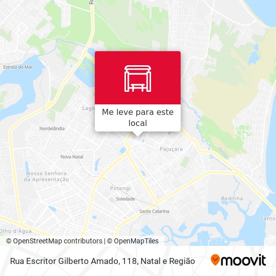 Rua Escritor Gilberto Amado, 118 mapa