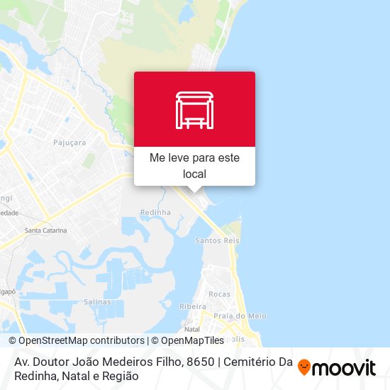 Av. Doutor João Medeiros Filho, 8650 | Cemitério Da Redinha mapa