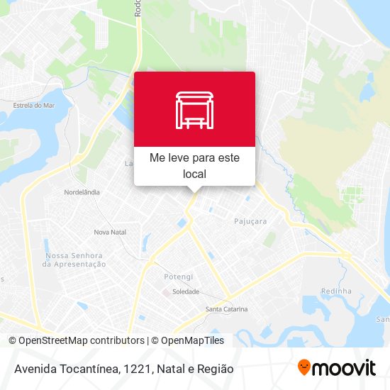 Avenida Tocantínea, 1221 mapa