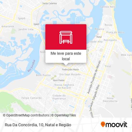 Rua Da Concórdia, 10 mapa