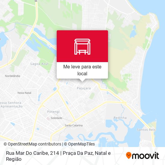 Rua Mar Do Caribe, 214 | Praça Da Paz mapa