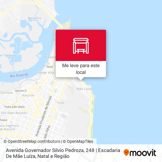 Avenida Governador Silvio Pedroza, 248 | Escadaria De Mãe Luíza mapa