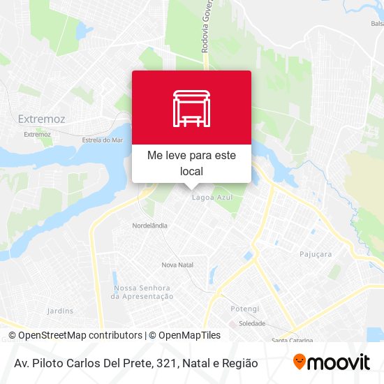 Av. Piloto Carlos Del Prete, 321 mapa