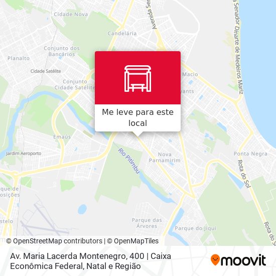Av. Maria Lacerda Montenegro, 400 | Caixa Econômica Federal mapa