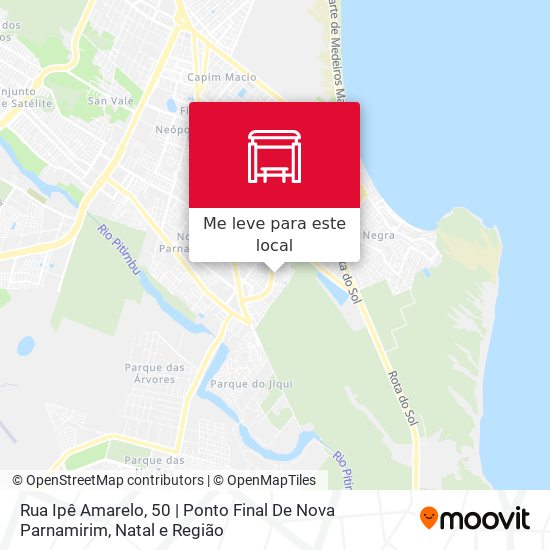 Rua Ipê Amarelo, 50 | Ponto Final De Nova Parnamirim mapa