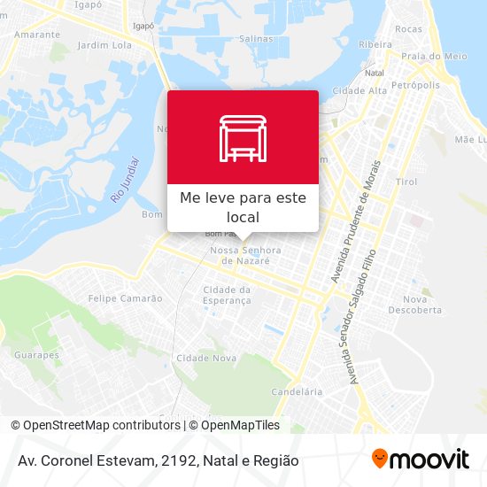 Av. Coronel Estevam, 2192 mapa