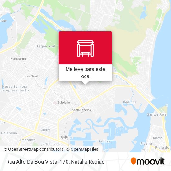 Rua Alto Da Boa Vista, 170 mapa