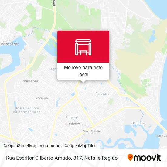Rua Escritor Gilberto Amado, 317 mapa