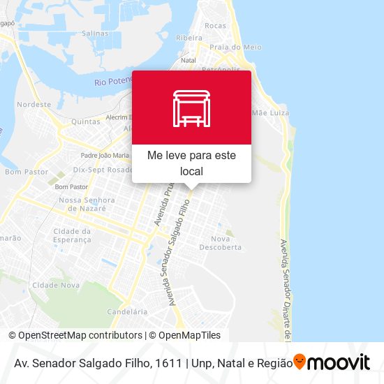 Av. Senador Salgado Filho, 1611 | Unp mapa