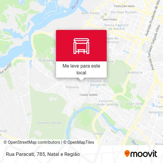 Rua Paracati, 785 mapa