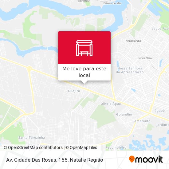 Av. Cidade Das Rosas, 155 mapa