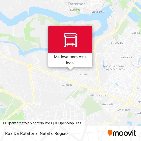 Rua Da Rotatória mapa