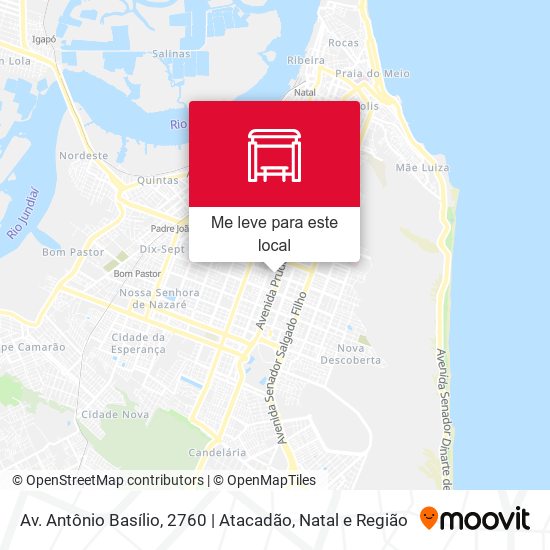 Av. Antônio Basílio, 2760 | Atacadão mapa