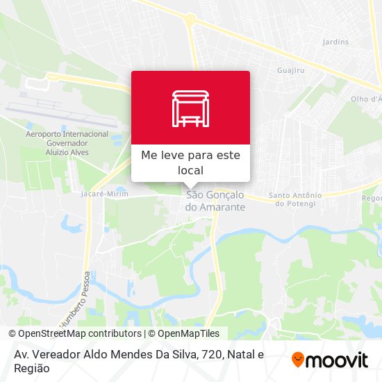 Av. Vereador Aldo Mendes Da Silva, 720 mapa