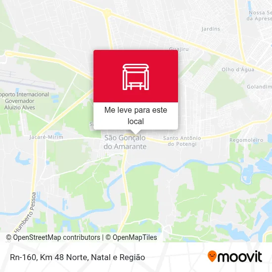 Rn-160, Km 48 Norte mapa