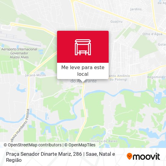 Praça Senador Dinarte Mariz, 286 | Saae mapa
