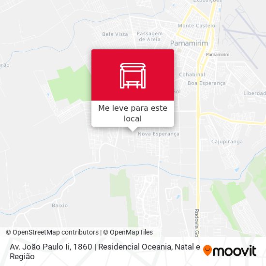 Av. João Paulo Ii, 1860 | Residencial Oceania mapa