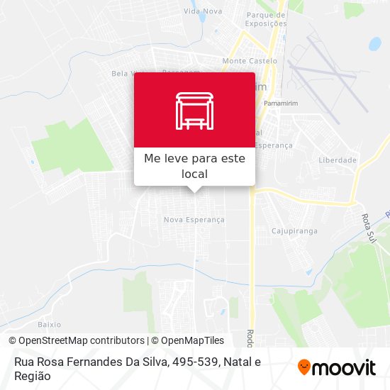Rua Rosa Fernandes Da Silva, 495-539 mapa