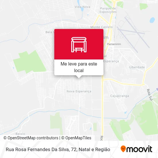 Rua Rosa Fernandes Da Silva, 72 mapa