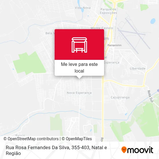 Rua Rosa Fernandes Da Silva, 355-403 mapa