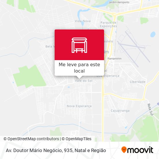 Av. Doutor Mário Negócio, 935 mapa
