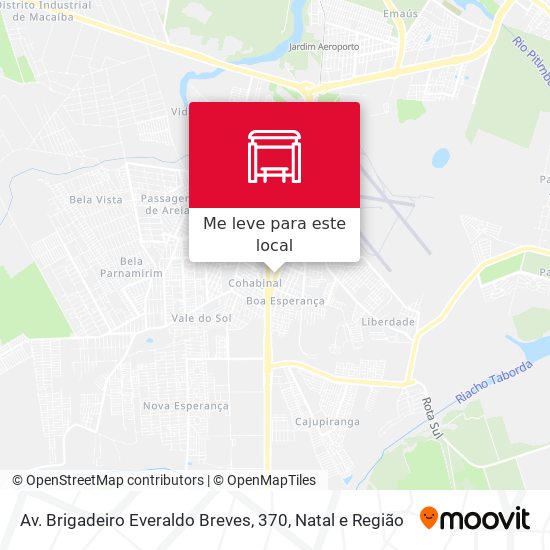 Av. Brigadeiro Everaldo Breves, 370 mapa