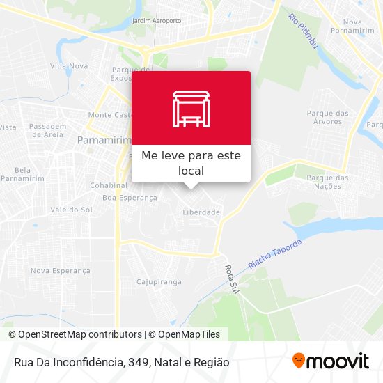 Rua Da Inconfidência, 349 mapa