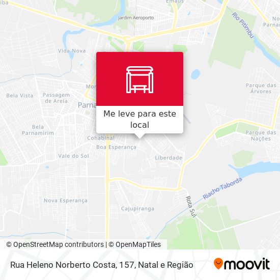 Rua Heleno Norberto Costa, 157 mapa