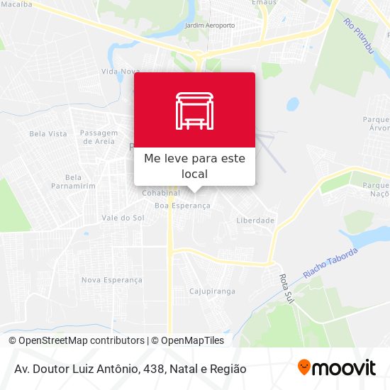 Av. Doutor Luiz Antônio, 438 mapa