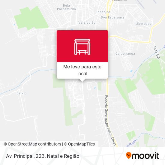 Av. Principal, 223 mapa