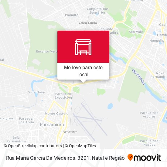 Rua Maria Garcia De Medeiros, 3201 mapa