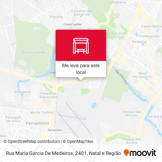 Rua Maria Garcia De Medeiros, 2401 mapa