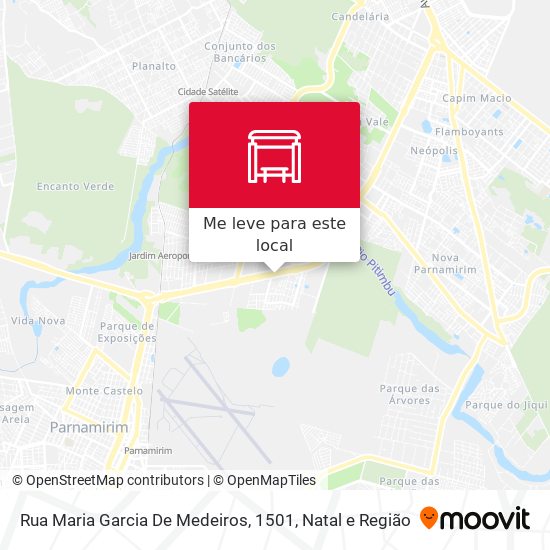Rua Maria Garcia De Medeiros, 1501 mapa